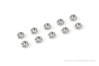 ECROU HEX M2.5 INOX S10