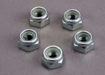 ECROUS NYLSTOP 6MM POUR MODELES 1/5EME-1/6EME (5)