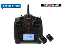 Emetteur DX8 G2 avec récepteur AR8010T Mode 2 - HORIZON HOBBY - Référence: SPM8015EU