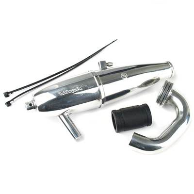 Ensemble coude + resonateur POLI 1 / 8eme TOUT TERRAIN