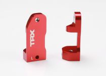 ETRIERS DE FUSEES (30 DEGRES) ALU ANODISES ROUGE GAUCHE ET DROIT