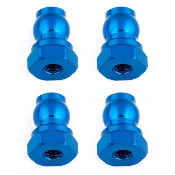 Fixations hautes amortisseurs 10mm bleus (4) B6.1 - AS91815 - Pi�ce d�tach�e Team Associated - 91815
