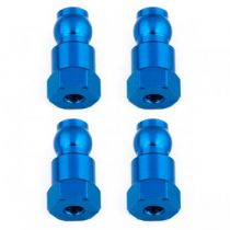 Fixations hautes d\'amortisseurs 14mm bleus (4) B6.1 - AS91817 - Pièce détachée Team Associated - 91817