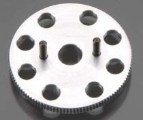 FLYWHEEL (LARGE,  KNURLED FOR USE WITH STARTER BOXES)