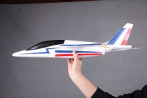 FMS 600MM FREE FLIGHT ALPHA GLIDER KIT (BLUE AND RED)