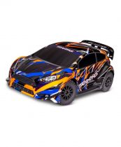 FORD FIESTA ST RALLY CLIPLESS 1/10 4WD 2,4Ghz BRUSHLESS WIRELESS ID TSM TRAXXAS 74276-4-ORNG