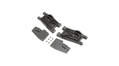 Front Lower Suspension Arms (L/R): Super Rock Rey LOS254057 - HORIZON HOBBY - R�f�rence: LOS254051