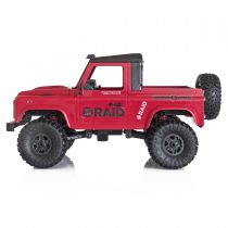 FTK-RAID2-RD - Crawler 1/12 Funtek 4x4 Raid version 2 rouge