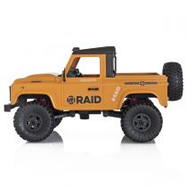 FTK-RAID2-YE - Crawler 1/12 Funtek 4x4 Raid version 2 jaune