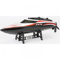 FTX BLACK VORTEX HIGH SPEED R/C RACE BOAT 44CM - FTX0701