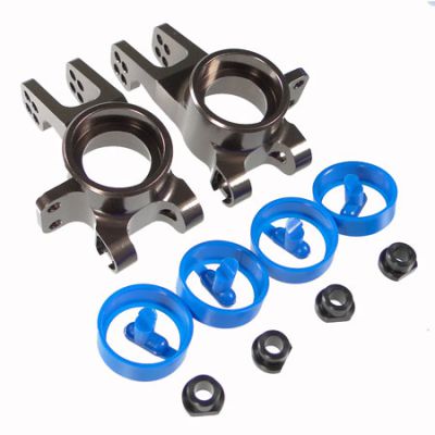 FUSEES ARRIERES ALU  - DEPORT 2.0mm + INSERTS - IFW414 - Pi�ce d�tach�e KYOSHO