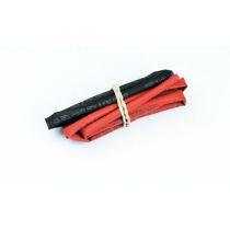 Gaines Thermo diam. 3mm Rouge+Noir 2x50cm