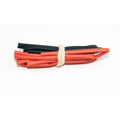 Gaines Thermor�tractables diam�tre 2mm Rouge+Noir 2x50cm s044160020 