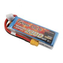 Gens ace Batterie LiPo 3S 11.1V-2200-30C(XT60) 108x33x22mm 175g