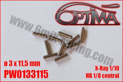 Goupilles de Cardans �3 x 11,5mm - HB / XB2 / XB4 (10pcs)