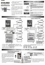 GYRO GYA460 6 axes Futaba