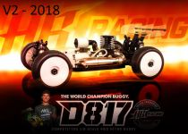 HB D817 V2 - Voiture 1/8 Buggy Thermique - HB204272