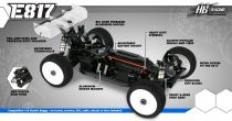 HB E817 - Voiture 1/8 BLS Buggy - HB204035