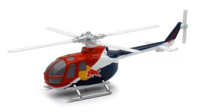 H�licopt�re BO 105C 1:100 - Red Bull - New Ray - 29853