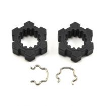 HEXAGONES DE ROUES + CLIPS (2) - TRX7756 - TRAXXAS