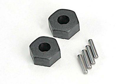 HEXAGONES DE ROUES + GOUPILLES (2) - TRX1654 - TRAXXAS