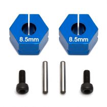 Hexagones de roues aluminiums 8.5mm (2)  -   Team Associated - AS71014