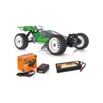 HobbyTech Buggy 1/8\  BX8 Runner RTR + Batterie et Chargeur 1.BX8RUNNER-G-PACK