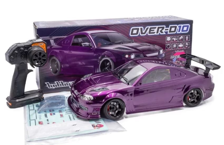 Hobbytech OVER-D10 drift 1/10&egrave;me RTR version PACK 1.OVER.D10-RTR1-PK