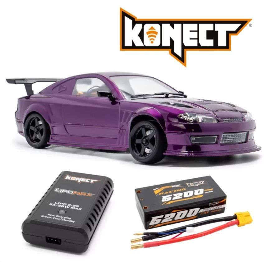 Hobbytech OVER-D10 drift 1/10&egrave;me RTR version PACK 1.OVER.D10-RTR1-PK