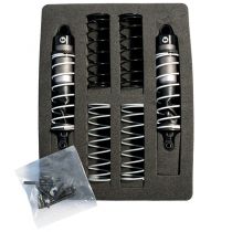 HT-570720 - Amortisseur Alu. réglable 95/13mm universel + 3 jeux ressorts (H/M/S)
