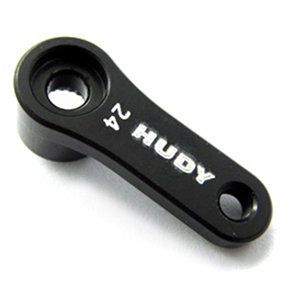 Hudy - Palonnier alu simple 24T avec d�port Hitec - 293492