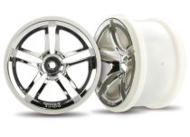 JANTES ARRIERE TWIN-SPOKE 2.8 CHROMEES POUR ELECTRIQUE (2)