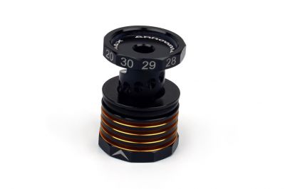 JAUGE DE HAUTEUR CYLINDRIQUE AJUSTABLE 20-30MM BLACK GOLDEN AM171095