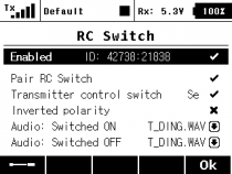 JDEX-RCPS10 Radio Control Power Switch 10A/MPX JETI