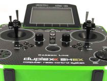 JETI ds-16 Carbon-Line 2,4GHz DUPLEX 16/9/0 Accu Tx MULTIMODE VERTE - JDEX-TDS16-CLG