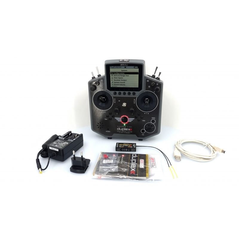 Jeti Duplex DS12 + R9 - Carbon Gris SE