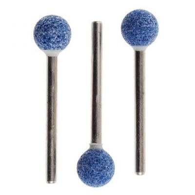 JEU DE MEULES EN CORINDON, SPH�RE, 2 PCS - PRX-28782