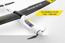 KAVAN Planeur Alpha 1500V2 RTF Black KAV02.8076M1