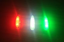 KIT DE 3 LUMIÈRES LEDS AUTONOMES (ROUGE/VERT/BLANC) FMS EASYLIGHT V2