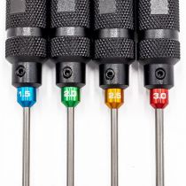 Kit de 4 tournevis Allen 1.5/2/2.5/3mm ( HTR-501 )