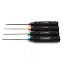 Kit de 4 tournevis Allen 1.5/2/2.5/3mm ( HTR-501 )