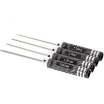 Kit de clé six pans 4 pcs 1,5/2/2,5/3 mm 15034