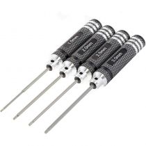 Kit de clé six pans 4 pcs 1,5/2/2,5/3 mm 15034