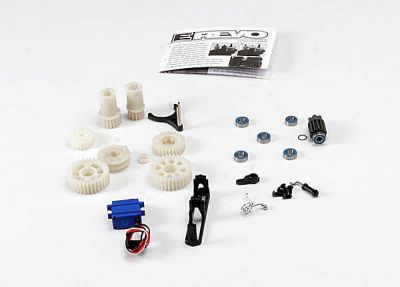 KIT DE CONVERSION DE BOITE DE VITESSE + SERVO POUR E-REVO