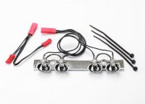 KIT LUMIERE SUMMIT 1/10 AVEC 4 DIODES CLAIRES - TRX5684 - TRAXXAS