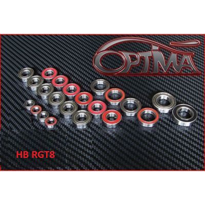 Kit Roulements �tanche OPTIMA Complet pour HB RGT8 (24 pcs)