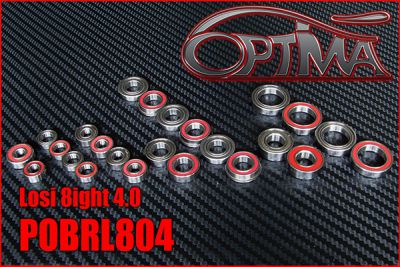 Kit Roulements �tanche OPTIMA Complet pour losi 8IGHT 4.0 (24 pcs)