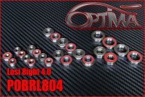 Kit Roulements Étanche OPTIMA Complet pour losi 8IGHT 4.0 (24 pcs)