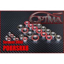 Kit Roulements Étanche OPTIMA Complet pour SERPENT SRX8 (24 pcs)