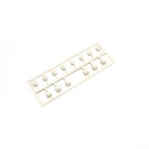 Kyosho Bague de Suspension Blanche (x14) MP10 IF616W